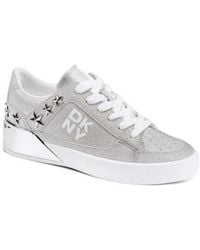 DKNY - Manserra Embellished Platform Sneaker - Lyst