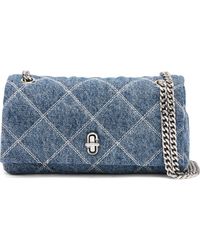 Marc Jacobs - The Quilted Denim Dual Chain Mini Bag - Lyst