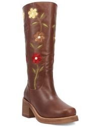 Dingo - Bloom Embroidered Boot - Lyst
