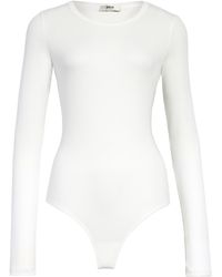 leila bodysuit agolde sleeve