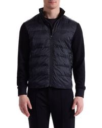 Bugatchi - Soft Touch Quilted Zip-Up Bomber Jacket - Lyst