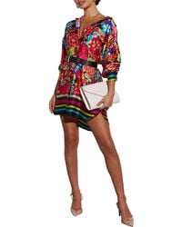 Vici Collection - Coveted Floral Long Sleeve Shirtdress - Lyst