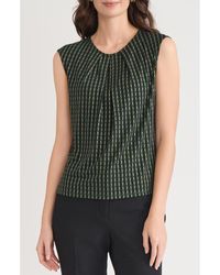 Kasper - Pleated Sleeveless Top - Lyst