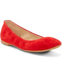 vince camuto patent leather flats