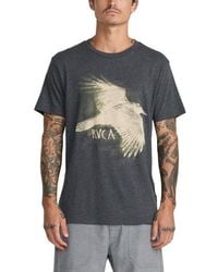 RVCA - Horton Raven Graphic T-Shirt - Lyst
