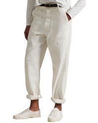 Polo Ralph Lauren - Straight Leg Cotton Sateen Pants - Lyst