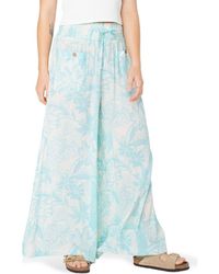 Roxy - Sunset Daze Wide Leg Pants - Lyst