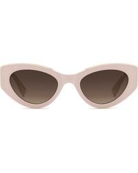 Stuart Weitzman - 52Mm Cat Eye Sunglasses - Lyst
