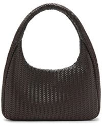 Mango - Braided Faux Leather Shoulder Bag - Lyst