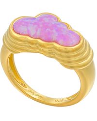 July Child - Cotton Candy Cloud Signet Ring - Lyst