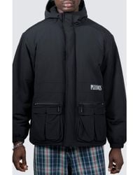 Pleasures - Run Hooded Nylon Jacket - Lyst