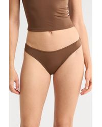 PacSun - Rosie High Leg Scoop Bikini Bottoms - Lyst