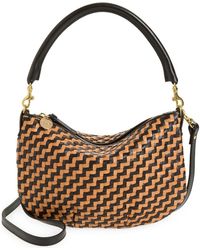 Clare V. - Petit Moyen Woven Messenger Bag - Lyst
