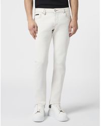 Philipp Plein - Super Straight Cut Jeans Basic - Lyst