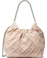 Tory Burch - Mini Fleming Quilted Leather Hobo Bag - Lyst