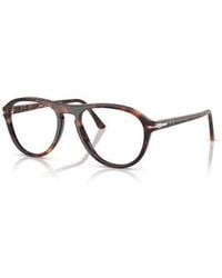 Persol - 55Mm Pilot Optical Glasses - Lyst