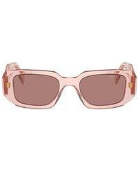 Prada - 51Mm Rectangular Sunglasses - Lyst