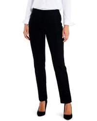 NIC+ZOE - Wonderstretch Pocket Straight Leg Pants - Lyst
