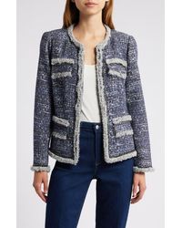 Kobi Halperin - Keaton Cotton Tweed Jacket - Lyst