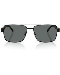 Scuderia Ferrari - 59Mm Polarized Rectangular Sunglasses - Lyst