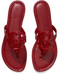 Tory Burch - Miller Leather Sandal - Lyst