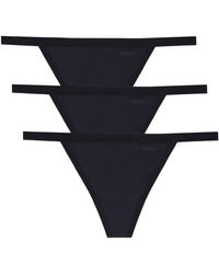 DKNY - Assorted 3-pack Active Comfort Microfiber G-strings - Lyst