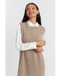 Chinti & Parker - Wool Cashmere Mini Dress - Lyst