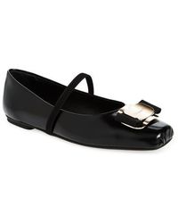 Ferragamo - Zina Mary Jane Ballet Flat - Lyst