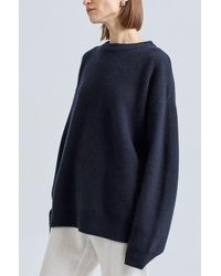 ALMINA CONCEPT - Oversized Wool/Cash Sweater - Lyst