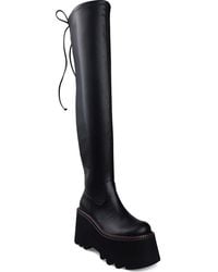 Zigi - Blakely Over The Knee Platform Boot - Lyst
