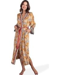 Printfresh - Eco Satin Robe - Lyst