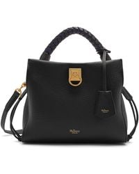 Mulberry - Small Iris Leather Top Handle Bag - Lyst