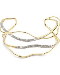 Alexis - Solanales Crystal Cuff Bracelet - Lyst