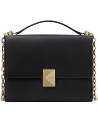 Kate Spade - Deco Pebbled Leather Convertible Crossbody Bag - Lyst