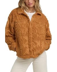 Billabong - Sundown High Pile Fleece Shacket - Lyst