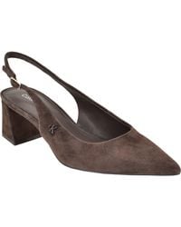 Calvin Klein - Sarra Slingback Pointed Toe Pump - Lyst