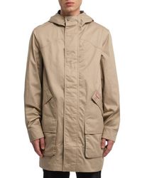 HUNTER - Downing Hooded Rain Jacket - Lyst