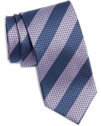 Brioni - Repp Stripe Silk Tie - Lyst