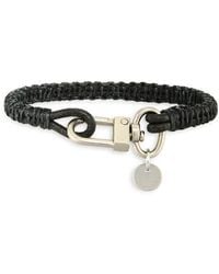 Caputo & Co. - Zig Zag Macramé Bracelet - Lyst