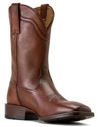 Ariat - Alden Wide Square Toe Western Boot - Lyst