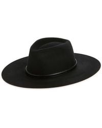 Janessa Leone - Beck Wool Felt Fedora - Lyst