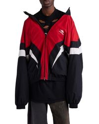 Balenciaga - Jacket With Logo, ' - Lyst