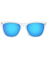 Oakley - 55Mm Polarized Rectangular Sunglasses - Lyst