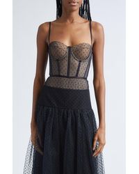 Zimmermann - Dot Point D'Esprit Underwire Bodysuit - Lyst