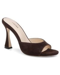 L'Agence - Avery Slide Sandal - Lyst
