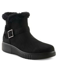 Flexus by Spring Step - Badisco Faux Fur Bootie - Lyst