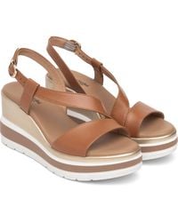 Nero Giardini - Platform Wedge Sandal - Lyst