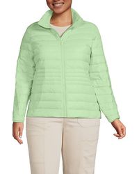 Lands' End - Wanderweight Ultralight Packable Down Jacket - Lyst