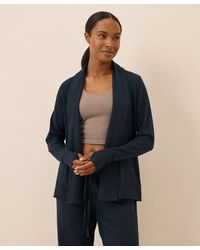 Pact - Luxe Stretch Jersey Swing Cardigan - Lyst