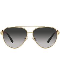 Tiffany & Co. - 59Mm Gradient Pilot Sunglasses - Lyst